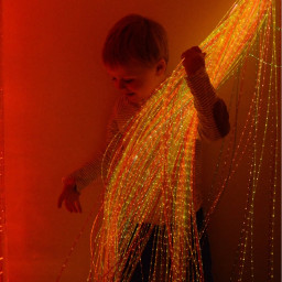 Fiberoptikk UV 100 tråder x 2m