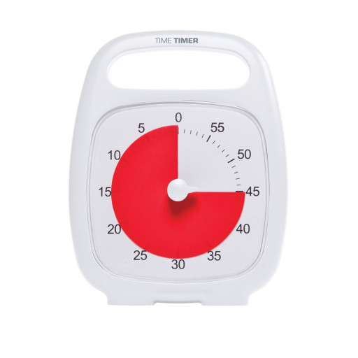 Klokke Time Timer® Plus hvit 60 min