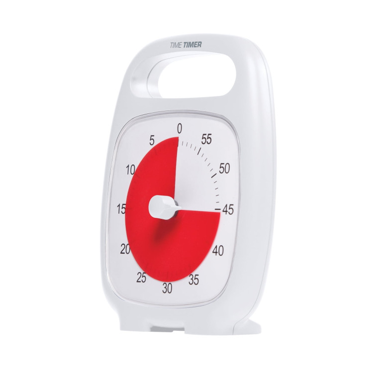 Klokke Time Timer® Plus hvit 60 min