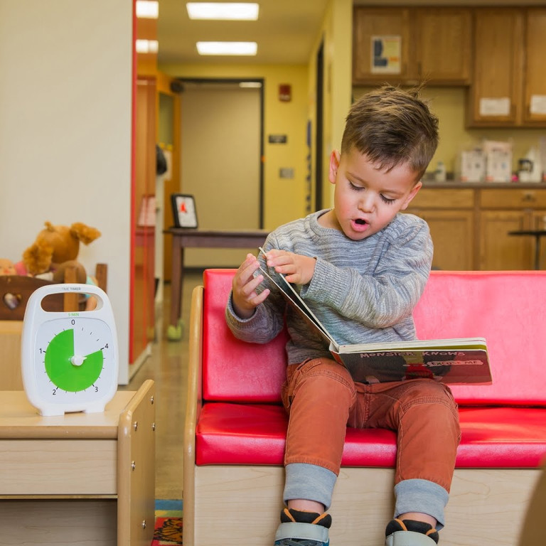 Klokke Time Timer® Plus hvit 60 min