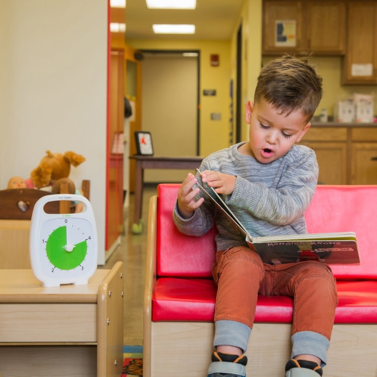 Klokke Time Timer® Plus hvit 5 min