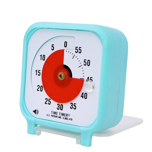 Klokke Time Timer® Small 8x8cm Turkis