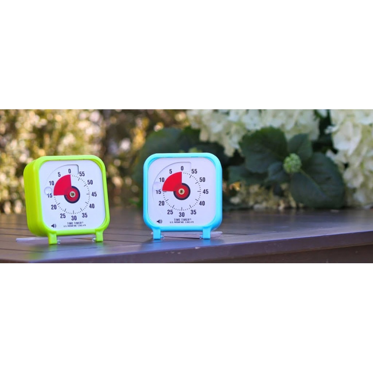 Klokke Time Timer® Small 8x8cm Turkis