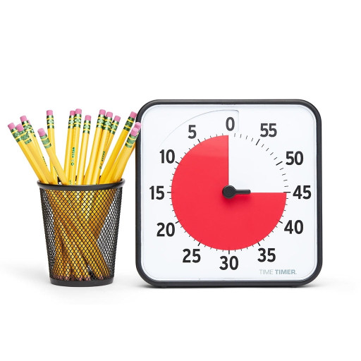 Klokke Time Timer® Medium 19x19 cm Magnetisk