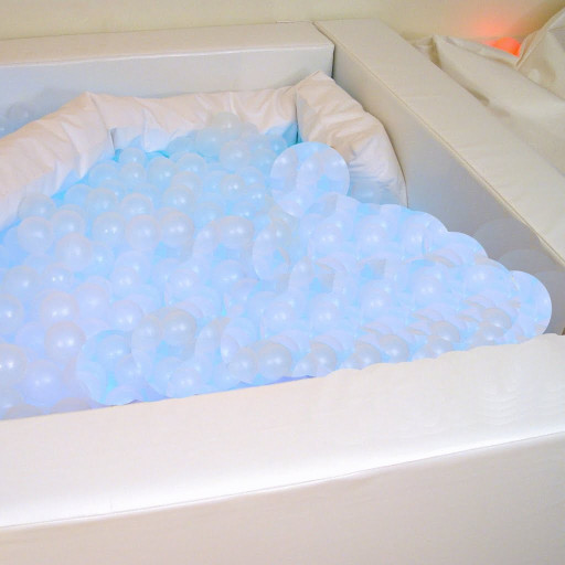 Ballbasseng yttermål 200*200*60cm, hvit