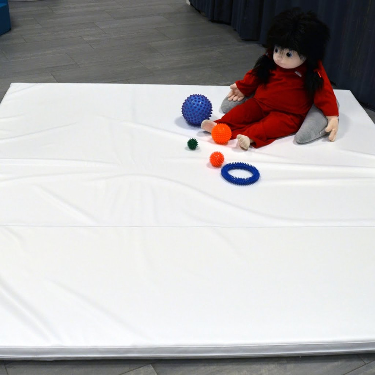 Golvmadrass 200*200*6cm Hvit