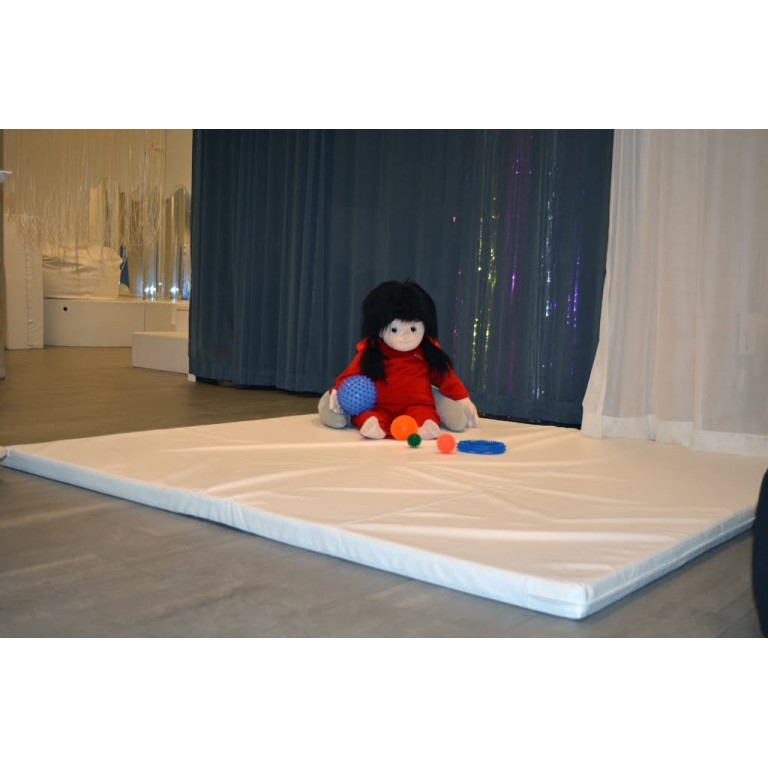 Golvmadrass 200*200*6cm Hvit