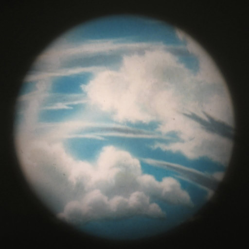 Effekthjul Skyer, 15cm, (magnetfeste)