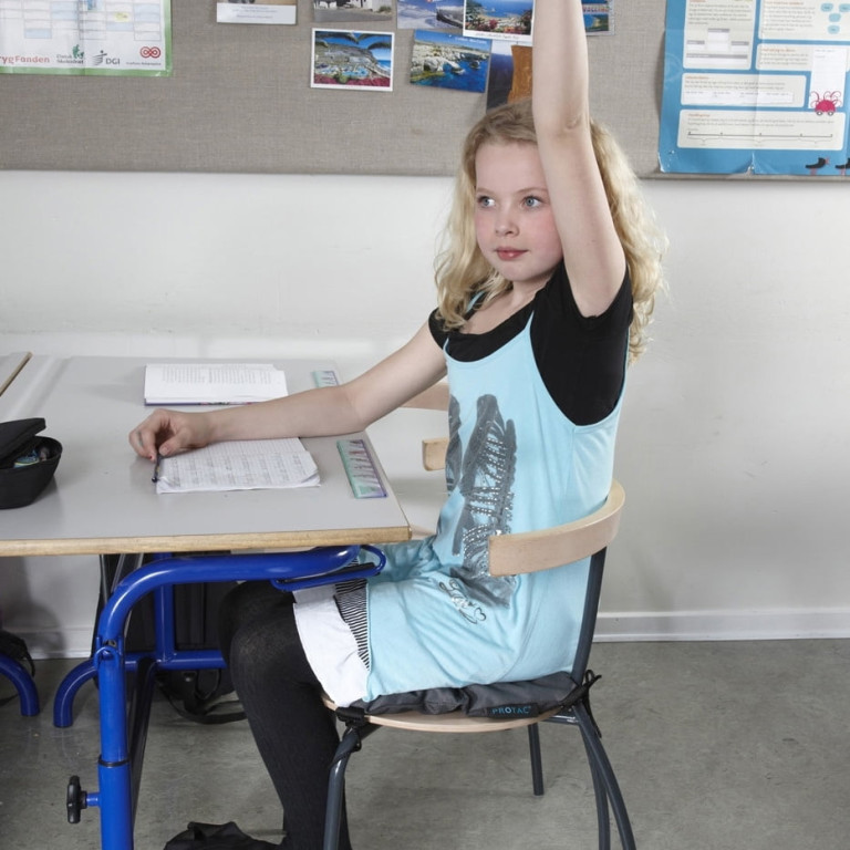 Protac Kulepute ™ 4-felt 40x40cm, 38mm baller, Dark Grey