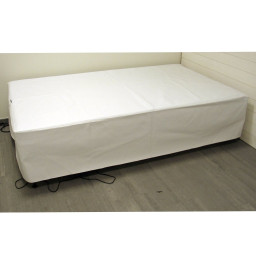 Overtrekk til vannseng galon 120x200x35 cm hvit