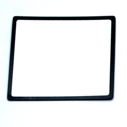 Symbolix magnetkort svart ramme, 8x8cm (56st)