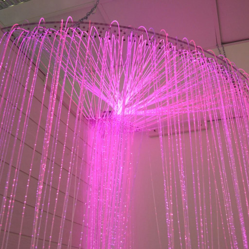 Hjørneveggfeste Plexi 95 x 95 cm