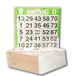 Ekstra Bingo-Blokk til 503795 Bingo-Sett (1-75)