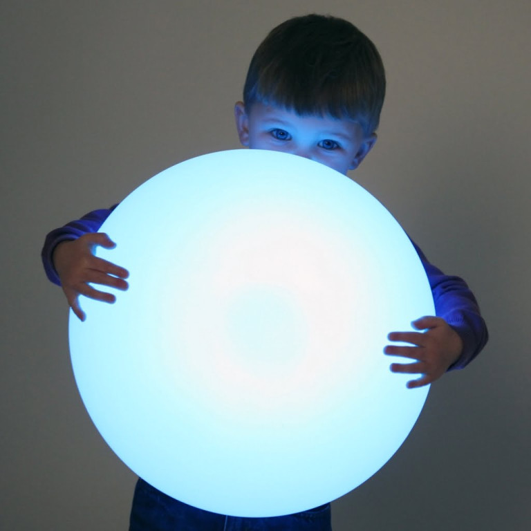 Lysstein, inkl fjernkontroll