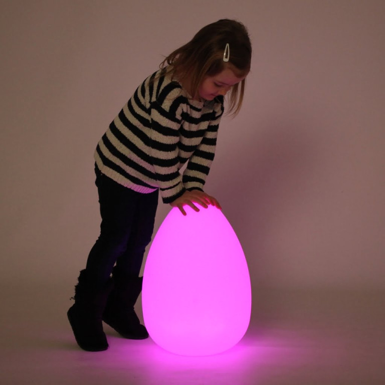 Lysegg inkl fjernkontroll