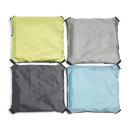 Protac Kulepute™ 40x40cm, 38mm baller , hurtigspenne, Dark Grey
