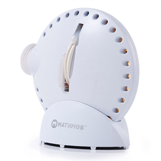 Spaceprojektor hvit, inkl oljehjul rød/blå