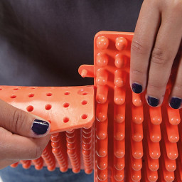 Fotmatte (orange)