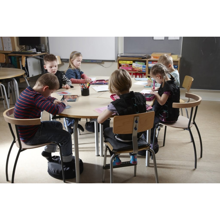 Fot-/sittepute Protac GroundMe®, lav 10cm, Dark Grey