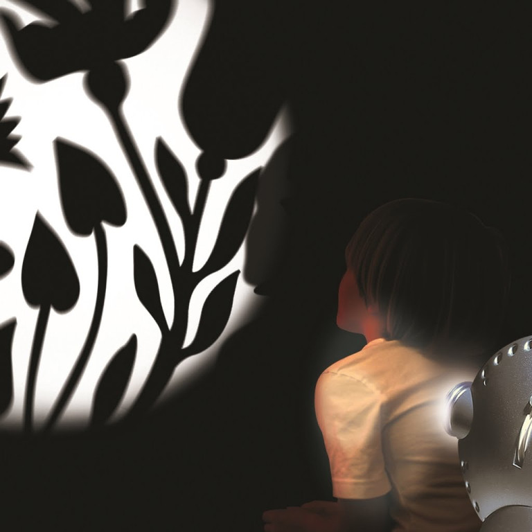 Effekthjul till Spaceprojektor - "Blomster" inkl 4 farger