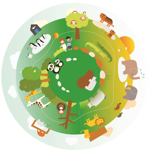 Effekthjul til Spaceprosjektor Dyrepark