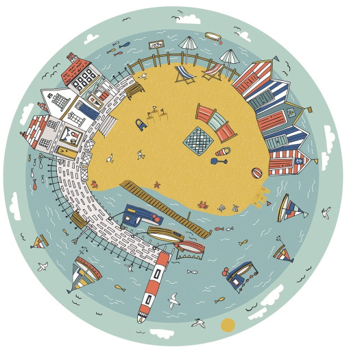 Effekthjul tll Spaceprojektor - "På stranden"