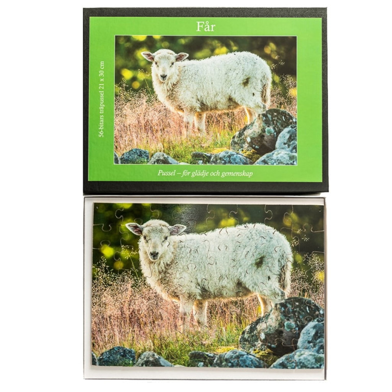 Puslespill i tre, Sau, 30 biter