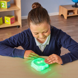 Lysende, talende knapper (6-pak)