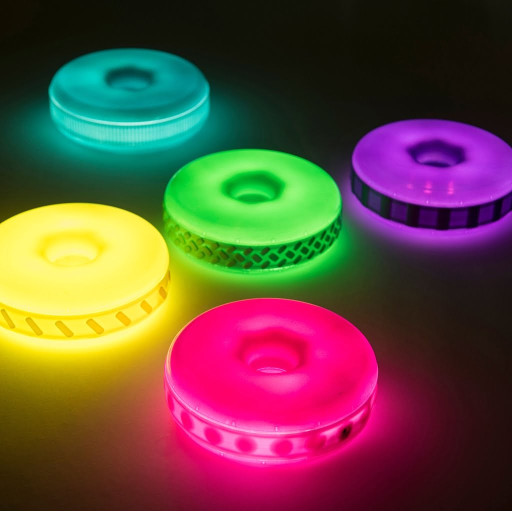 Lysende ringer, 5-pak