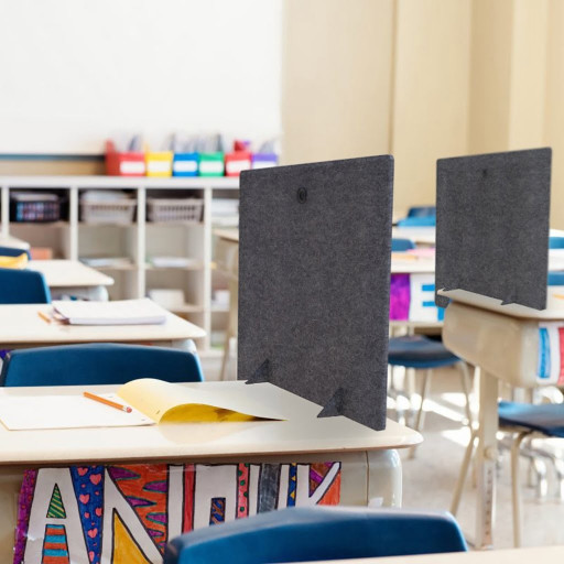 Bordskjerm, lyddempende