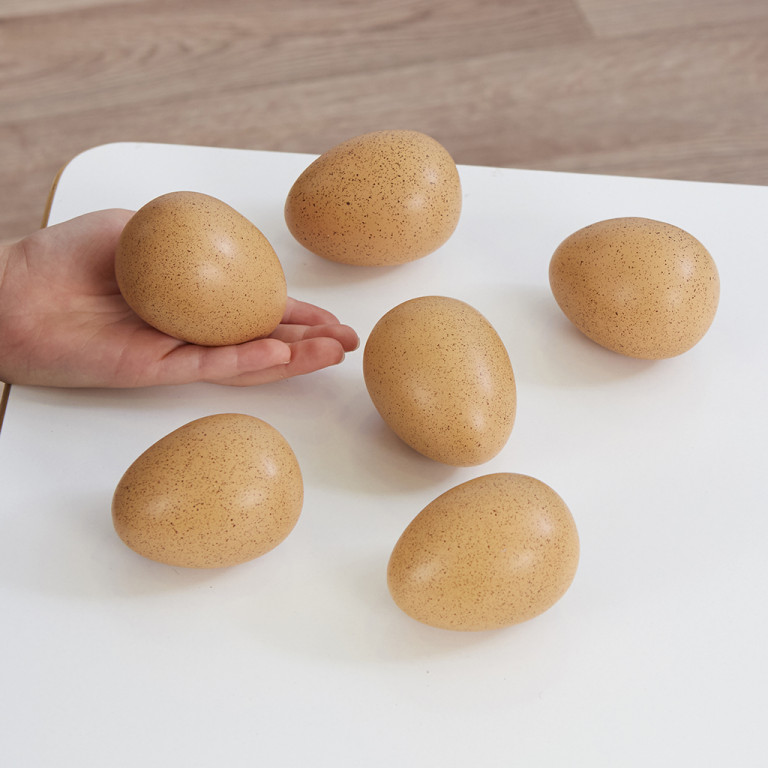 Sensoriske lydegg 6-pak