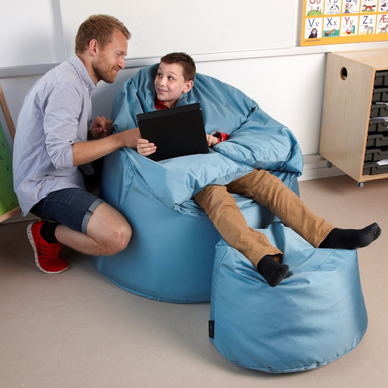 Kulestol Protac Sensit® inkl puff Aqua