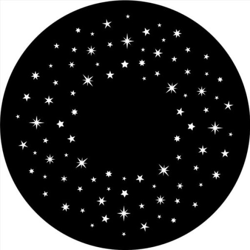 Solar effekthjul Galaxy Stjerner 15cm