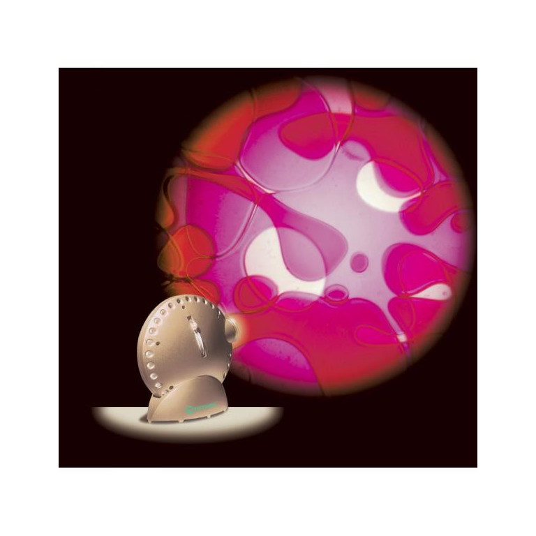 Oljehjul,lilla/rød til spaceprojektor