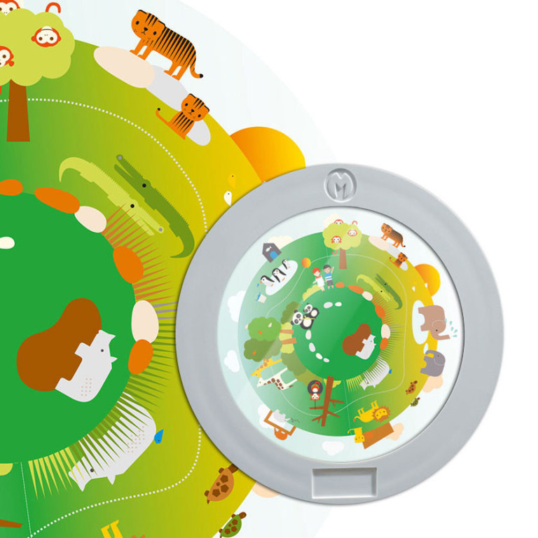 Effekthjul til Spaceprosjektor Dyrepark