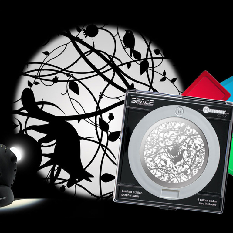 Effekthjul till Spaceprojektor - "Skog" inkl 4 farger