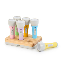 Lommelykter med farger