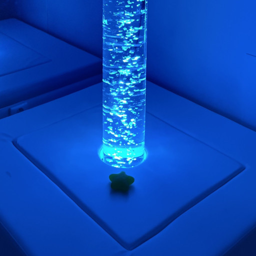 Ileggsplate boblerør 20 cm rektangulært og kvadratisk podie,hvit