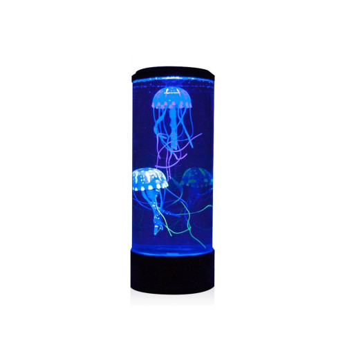 Manetlampe rund Svart fot