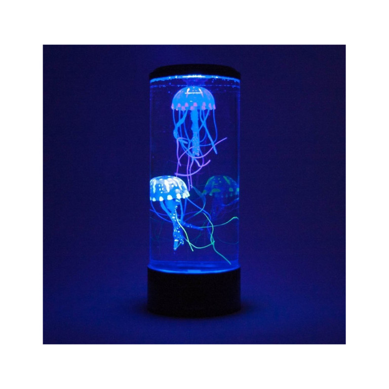 Manetlampe rund Svart fot