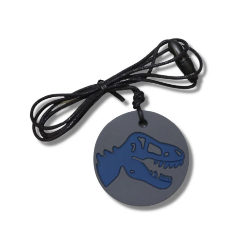 Tyggemykke Dinosaurus grå