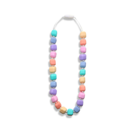 Tyggesmykke Perle pastell