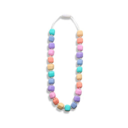 Tyggesmykke Perle pastell